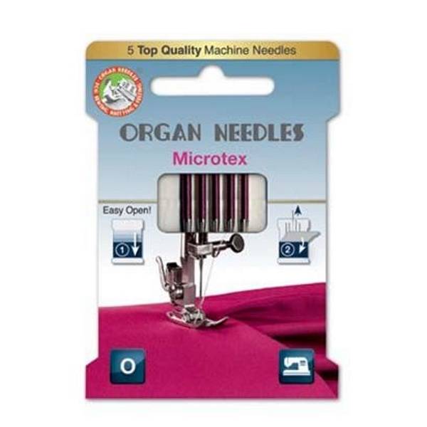 ORGAN® Needles MICROTEX size 80